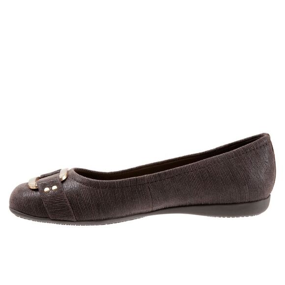 Trotters Womens Sizzle Brown Shoes (NWT) - Picture 4 of 7